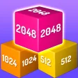 Merge Block 3D - 2048 Number P