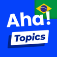 Ikona programu: Aha Topics - Tela de Bloq…
