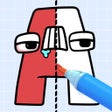 Ícone do programa: Alphabet Lore Coloring Me…