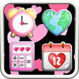 プログラムのアイコン：Pinky Heart Icon