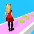 程序图标：Money Run Rich 3D Girl Ga…