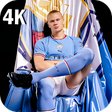 Programikonen: Erling Haaland 4K Wallpap…
