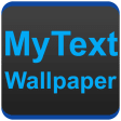 MyText Wallpaper : Text Wallpaper Maker