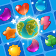 Иконка программы: Puzzle Earth : Match-3 Pu…
