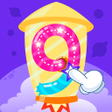 Иконка программы: Candy 123 Kids Fun  Numbe…