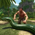 Иконка программы: Hungry Anaconda Snake Sim…