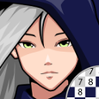 プログラムのアイコン：Anime Color by Number Pix…