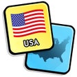 أيقونة البرنامج: US States Quiz