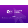 Mouse Off for HBO Max: hide cursor