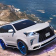 プログラムのアイコン：Lx 570 Offroad Car Drivin…
