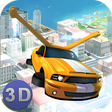 Ícone do programa: Flying Car Driver Simulat…