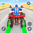 Ikona programu: Quad Bike Traffic Shootin…