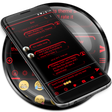 Programikonen: SMS Messages NeonLed Red …