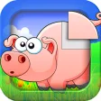 Animal sounds puzzle HD