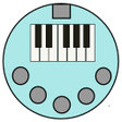 プログラムのアイコン：MIDI Keyboard