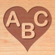 Icoon van programma: Alphabet English ABC Wood…