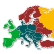 Programın simgesi: Europe Map Quiz - Europea…