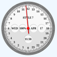 Ikona programu: One Hand Analog Clock Liv…