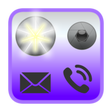 أيقونة البرنامج: Flash On Call (SMS Alerts…