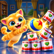 Ícone do programa: Cat Hit Ball - Knockdown …