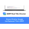 SERP Real Title Checker SEO Title tag Checker