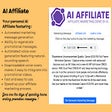 Icon of program: AI Amazon Affiliate Power…