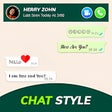 プログラムのアイコン：Chat Style - Stylish Font…
