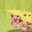プログラムのアイコン：Piggy Frenzy: Forest Esca…