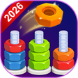 プログラムのアイコン：Nuts Sort - Color Puzzle …