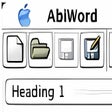 Symbol des Programms: AbiWord X