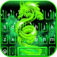 أيقونة البرنامج: Green Neon Dragon Keyboar…