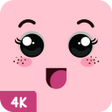 プログラムのアイコン：Cute Kawaii Wallpapers 4K