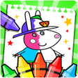 Programikonen: Peppo Piglet: Coloring Bo…