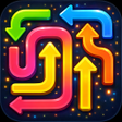 ไอคอนของโปรแกรม: Arrow Puzzle Flow: Maze O…