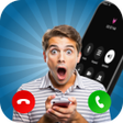 أيقونة البرنامج: Funny Prank Call  Fake Ca…