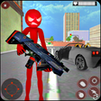 Stickman Monster Rope Hero: City Crime Simulator