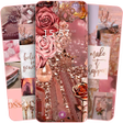 ไอคอนของโปรแกรม: Rose Gold Wallpaper
