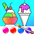 Programikonen: Gradient Ice Cream Colori…