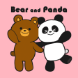 Cute Wallpaper Bear and Panda Theme