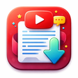 Symbol des Programms: YT Transcript Pro (TXT/SR…