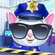 Kitty Cat Police Fun Care & Thief Arrest Game