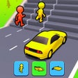 ไอคอนของโปรแกรม: Shape Transform Car Race
