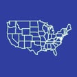 ไอคอนของโปรแกรม: Quiz USA - States and Cit…