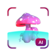 Ikona programu: MushroomAI: Fungi ID  Gui…