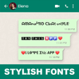 Ícone do programa: Fonts For WhatsApp - Styl…