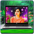 أيقونة البرنامج: Laptop photo frame editor