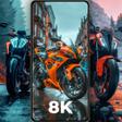 ไอคอนของโปรแกรม: Wallpapers for KTM Bike 4…