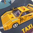 Programın simgesi: Blocky Taxi Driver: City …