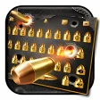 Cool Gun and Bullet Fire Keyboard Theme
