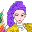 ไอคอนของโปรแกรม: Idol Draw: Coloring Maste…